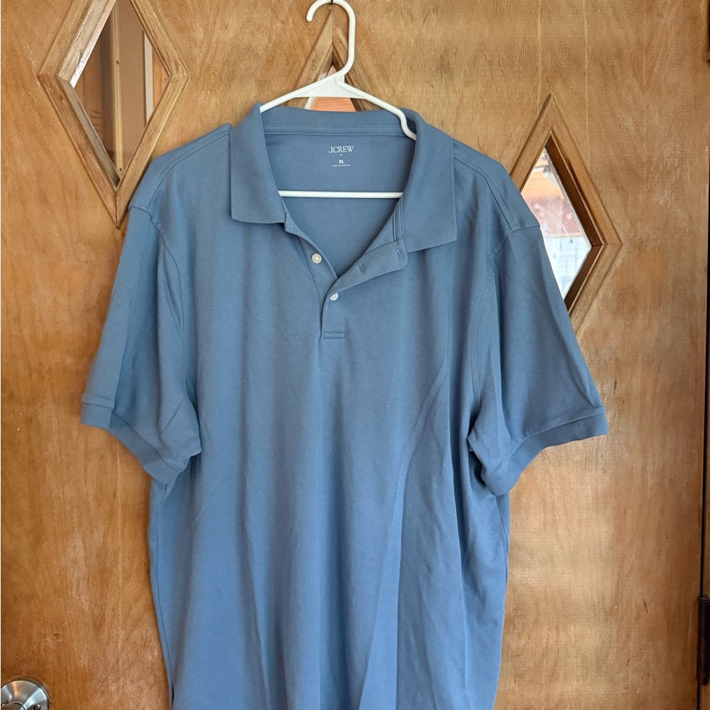 J. Crew Men's Slate Polo Shirt
